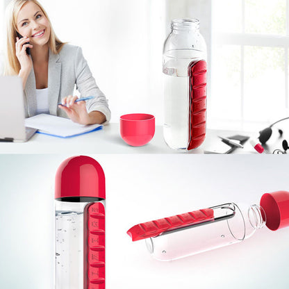 Medicine Box Water Bottle