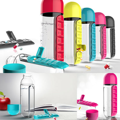 Medicine Box Water Bottle