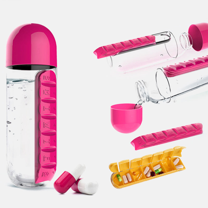 Medicine Box Water Bottle